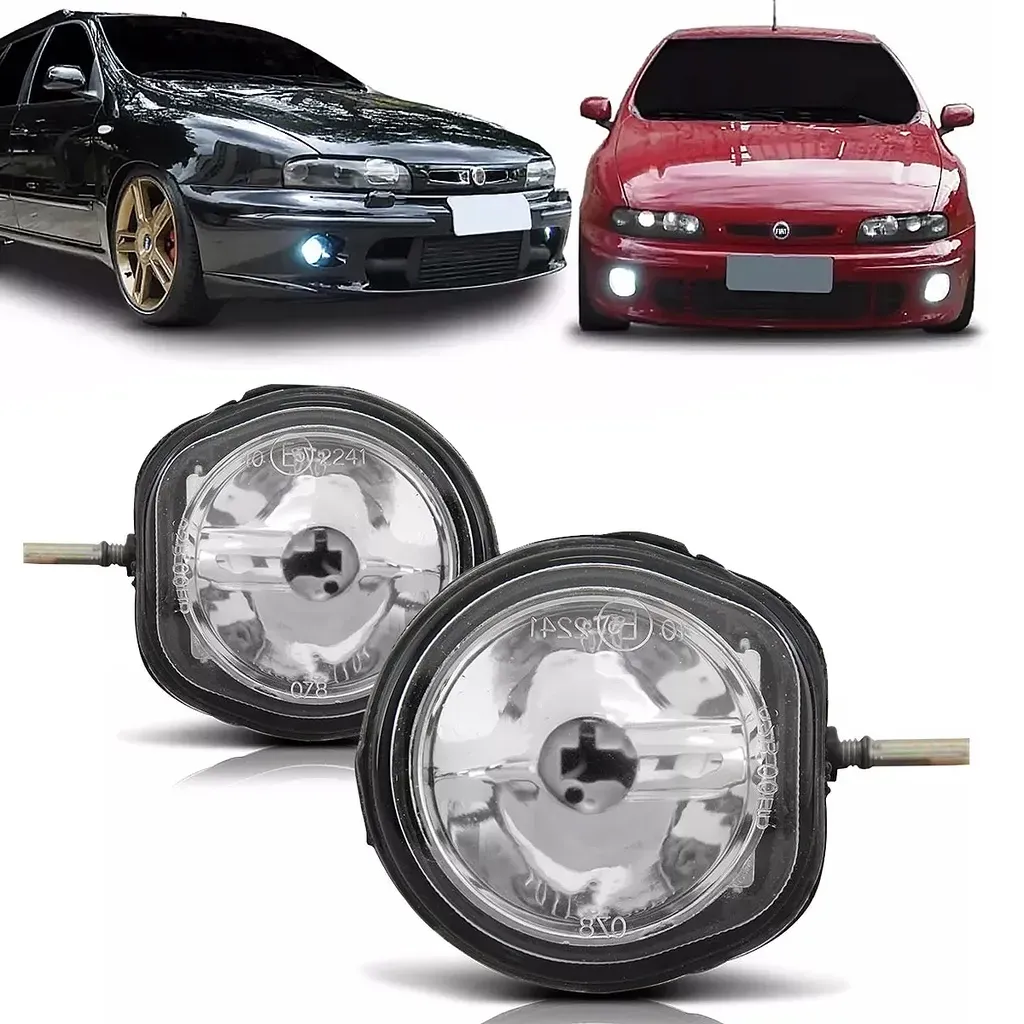Farol Auxiliar Milha Fiat Brava Marea Stilo Novo Uno Palio Farol Auxiliar Milha Fiat Brava Marea Stilo Novo Uno Palio