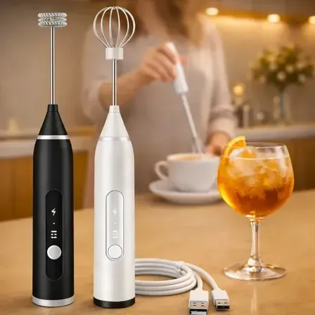 Mini Mixer Misturador De Bebidas Elétrico 2 Em 1 Portátil Recarregável Mexedor De Ovos Whey Leite Café Espuma Shake Drinks Capuccino Suco Comica Mini Mixer Misturador De Bebidas Elétrico 2 Em 1 Portátil Recarregável Mexedor De Ovos Whey Leite Café Espuma Shake Drinks Capuccino Suco Comica