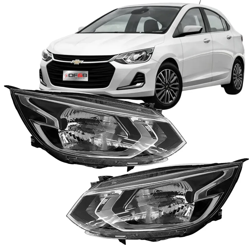 Farol Chevrolet Onix Onix Plus LT Ltz 2020 2021 22 23 24 25 Farol Chevrolet Onix Onix Plus LT Ltz 2020 2021 22 23 24 25
