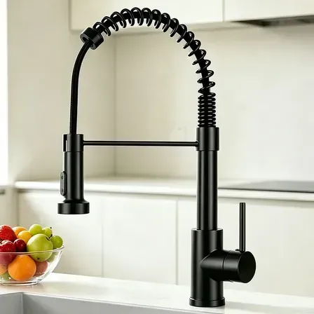 Torneira Cozinha Gourmet Bancada Flexível Monocomando Pia Preto Fosco Torneira Cozinha Gourmet Bancada Flexível Monocomando Pia Preto Fosco
