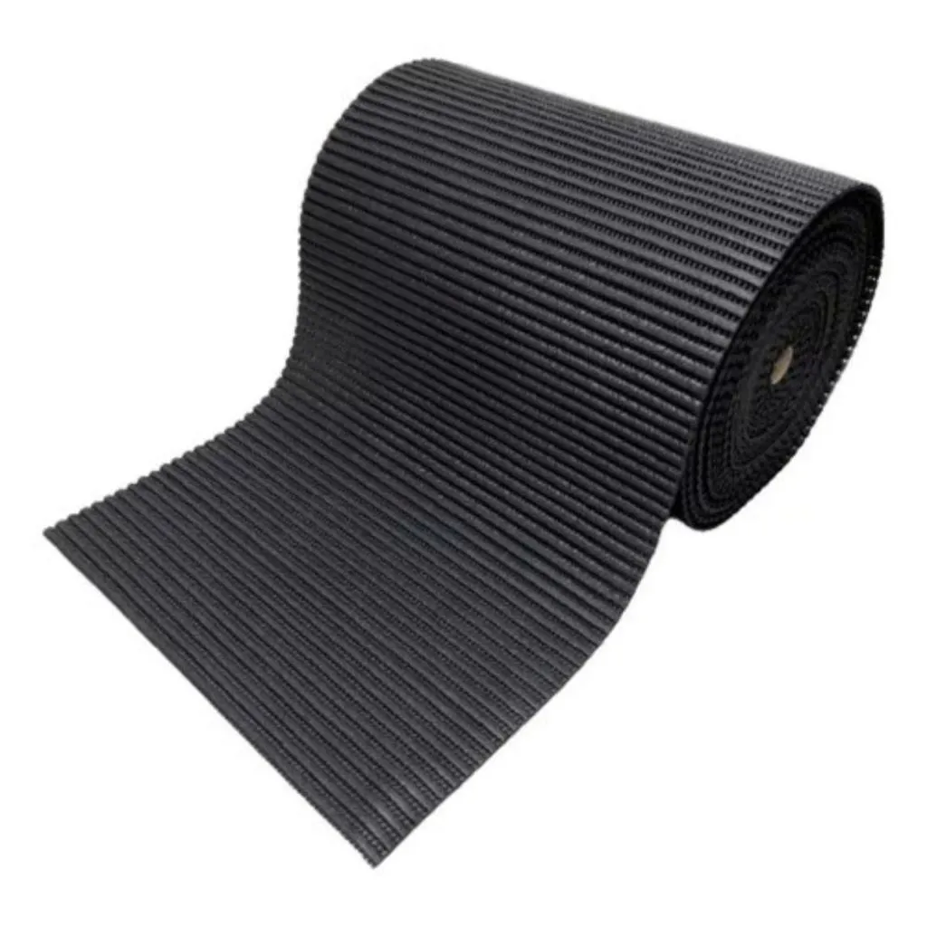 Tapete Passadeira Antiderrapante Emborrachada Soft 43cm Preto 2 Metros Tapete Passadeira Antiderrapante Emborrachada Soft 43cm Preto 2 Metros