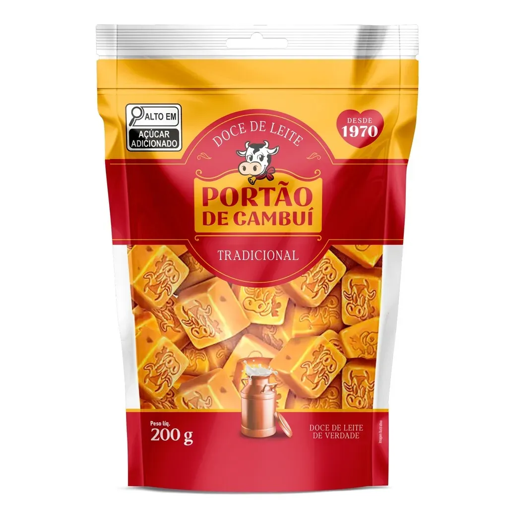 Doce de Leite Tradicional PORTÃO DO CAMBUI Pouch 200g Doce de Leite Tradicional PORTÃO DO CAMBUI Pouch 200g