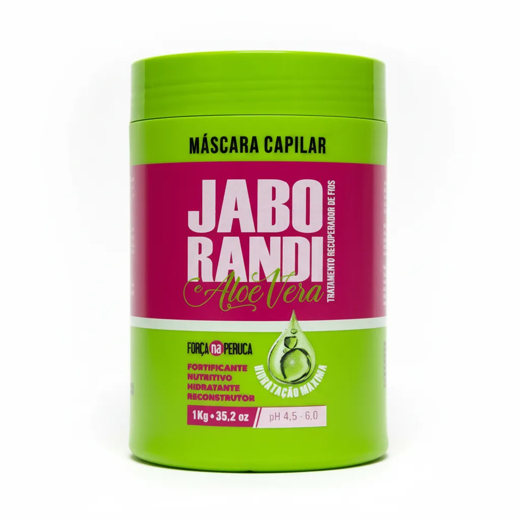 Máscara de hidratação força na peruca Jaborandi 1000g Máscara de hidratação força na peruca Jaborandi 1000g