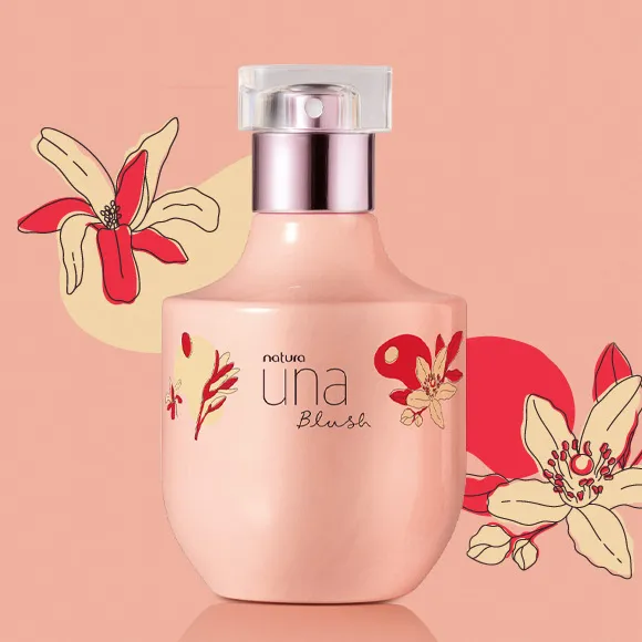 Una Blush Deo Parfum + Cupom de Desconto Una Blush Deo Parfum + Cupom de Desconto