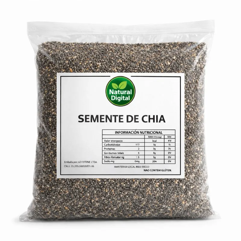 Semente de Chia 100% Premium - 1 kg / 250 gr / 500 gr / 100 gr Semente de Chia 100% Premium - 1 kg / 250 gr / 500 gr / 100 gr
