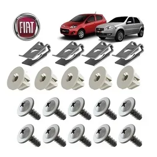 Kit 19 Grampos Presilha Parabarro Novo Palio 2012 a 2017 Kit 19 Grampos Presilha Parabarro Novo Palio 2012 a 2017