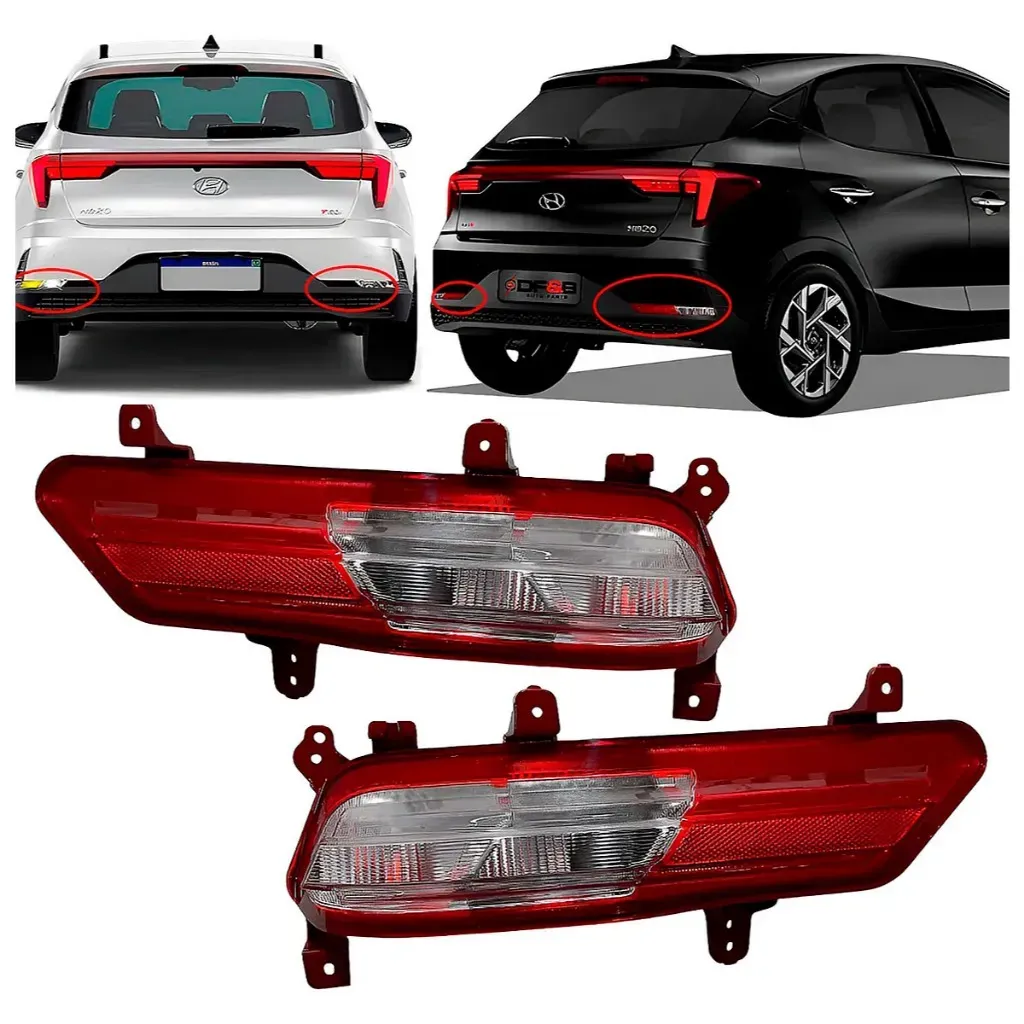 Refletor Lanterna Parachoque Traseiro Hb20 2023 2024 2025 Refletor Lanterna Parachoque Traseiro Hb20 2023 2024 2025