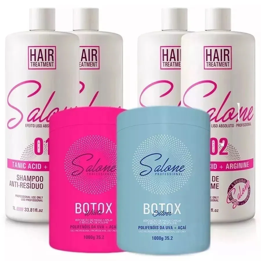 2 Kit Selagem Salone + 1 Btx White + 1 Btx Matizador 1kg. 2 Kit Selagem Salone + 1 Btx White + 1 Btx Matizador 1kg.