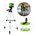 Nível a Laser Verde 2 Linhas Com Tripé Para Profissional Autonivelante Nível a Laser Verde 2 Linhas Com Tripé Para Profissional Autonivelante
