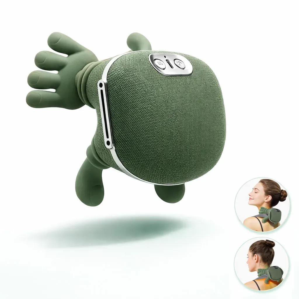 Massegeador de Pescoço 8 Pontos Aquecimento Relaxamento Tensão Ombro Mãos Massagem Alívio Super qualidade Massegeador de Pescoço 8 Pontos Aquecimento Relaxamento Tensão Ombro Mãos Massagem Alívio Super qualidade
