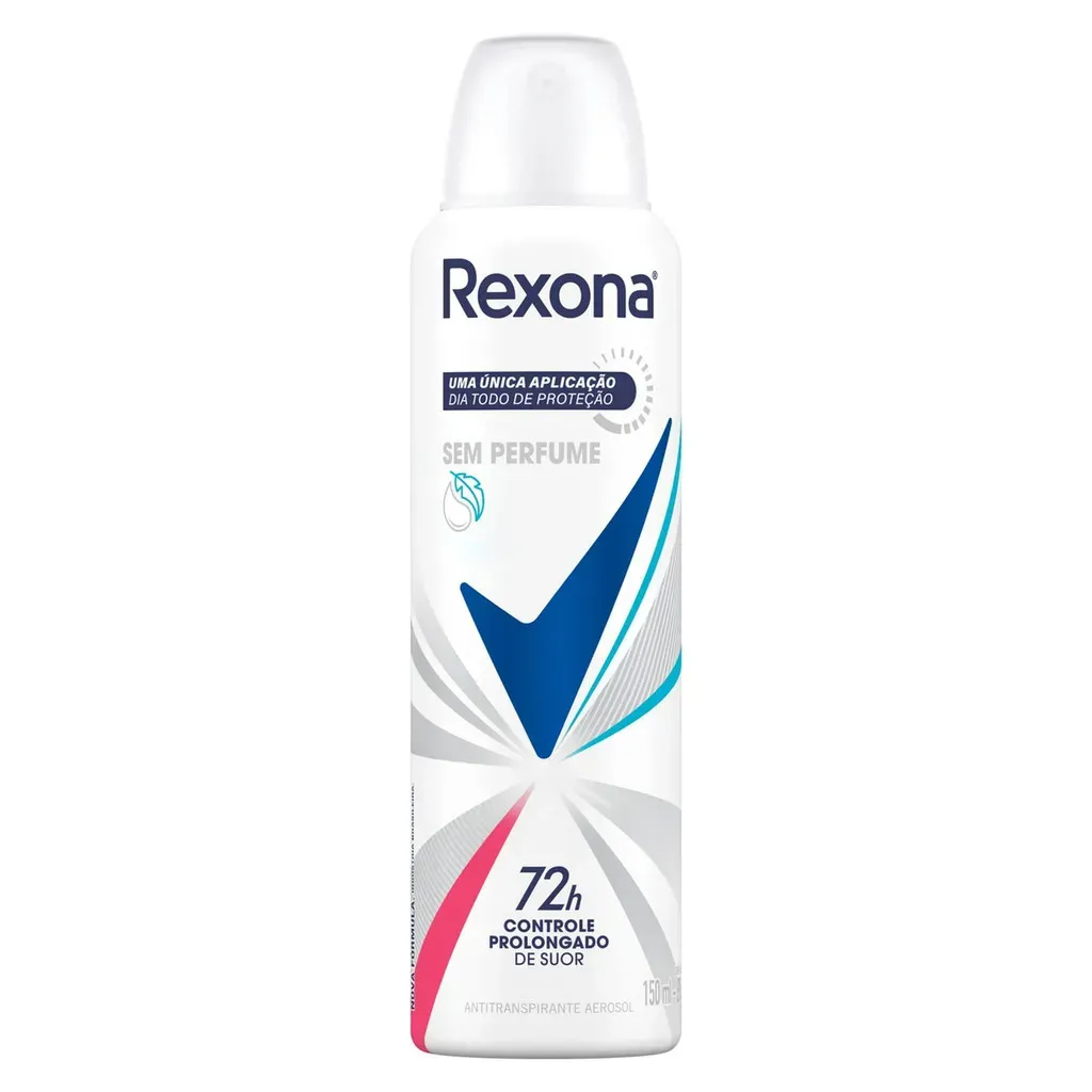 Desodorante Rexona Sem Perfume Feminino Aerosol 150Ml Desodorante Rexona Sem Perfume Feminino Aerosol 150Ml