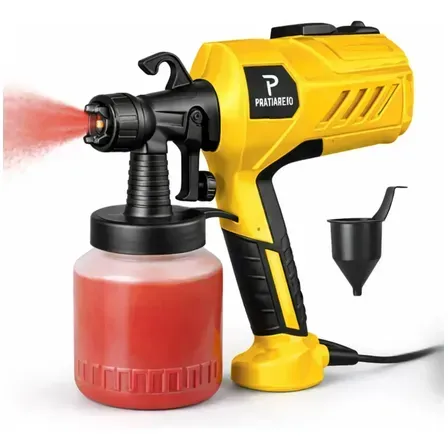 Pistola De Pintura 400w Profissional Elétrica Pulverizadora 800ml Regulações De Spray Prevenção De Refluxo Para Projetos De Renovação Doméstica Colpaq Pistola De Pintura 400w Profissional Elétrica Pulverizadora 800ml Regulações De Spray Prevenção De Refluxo Para Projetos De Renovação Doméstica Colpaq