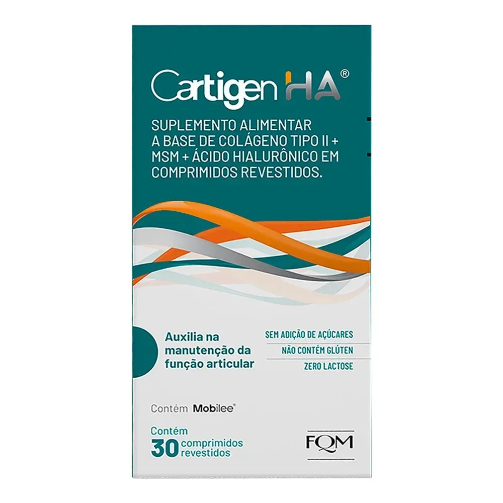 Cartigen HA Com 30 Comprimidos Revestidos Cartigen HA Com 30 Comprimidos Revestidos