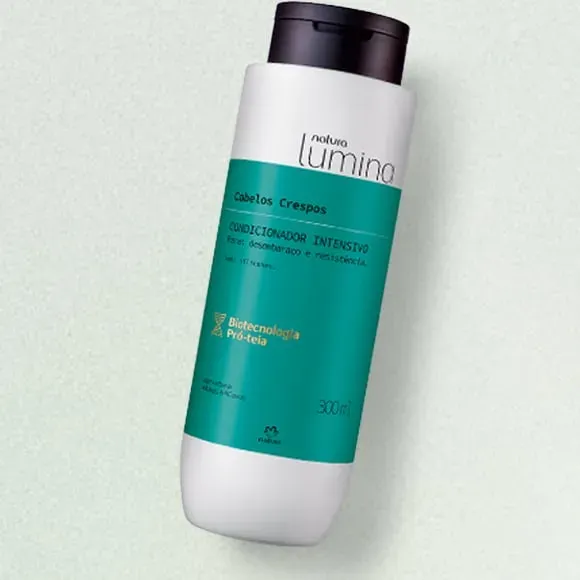Apenas R$ 21,16 Condicionador Intensivo para Cabelos Crespos Lumina Apenas R$ 21,16 Condicionador Intensivo para Cabelos Crespos Lumina