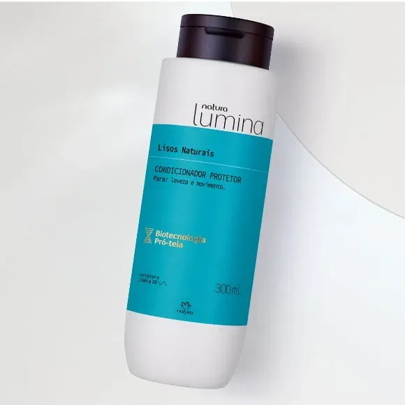 Pague R$ 27,11 em Condicionador Protetor para Cabelos Lisos Lumina Pague R$ 27,11 em Condicionador Protetor para Cabelos Lisos Lumina