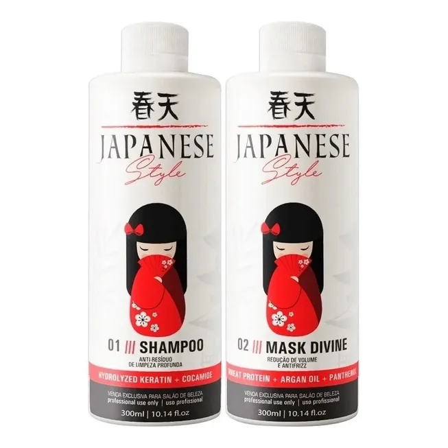 Semi Definitiva Japonesa 2x 300ml Liso Perfeito - PROMO Semi Definitiva Japonesa 2x 300ml Liso Perfeito - PROMO