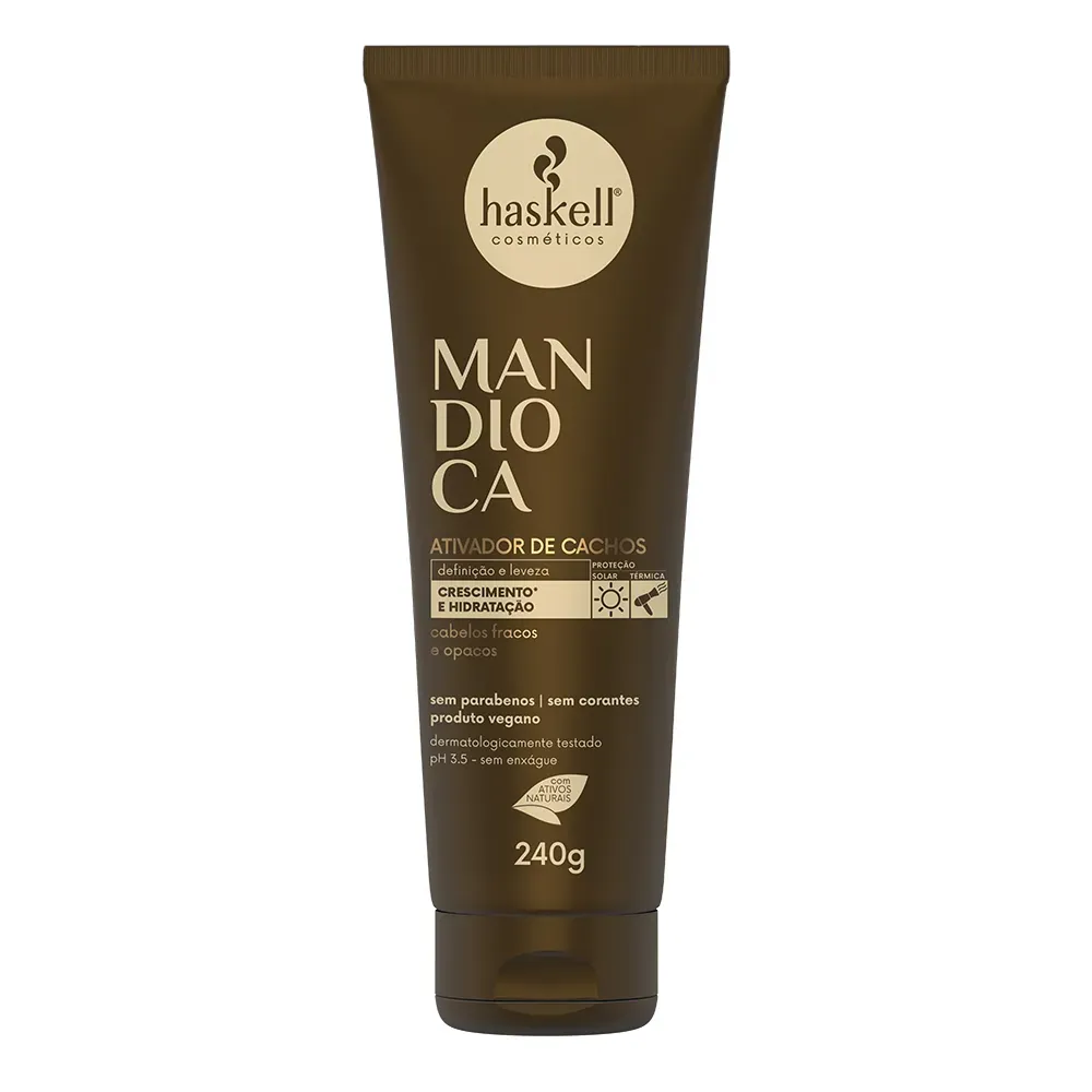Ativador de Cachos Mandioca 240g Haskell Ativador de Cachos Mandioca 240g Haskell
