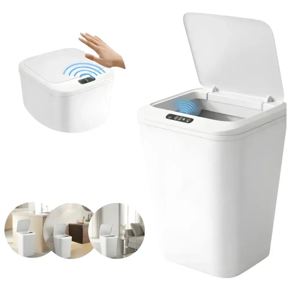 Lixeira Inteligente com Sensor Automático 16L – Abre Sem Toque, Anti-Odor e Silenciosa SUPER QUALIDADE Lixeira Inteligente com Sensor Automático 16L – Abre Sem Toque, Anti-Odor e Silenciosa SUPER QUALIDADE