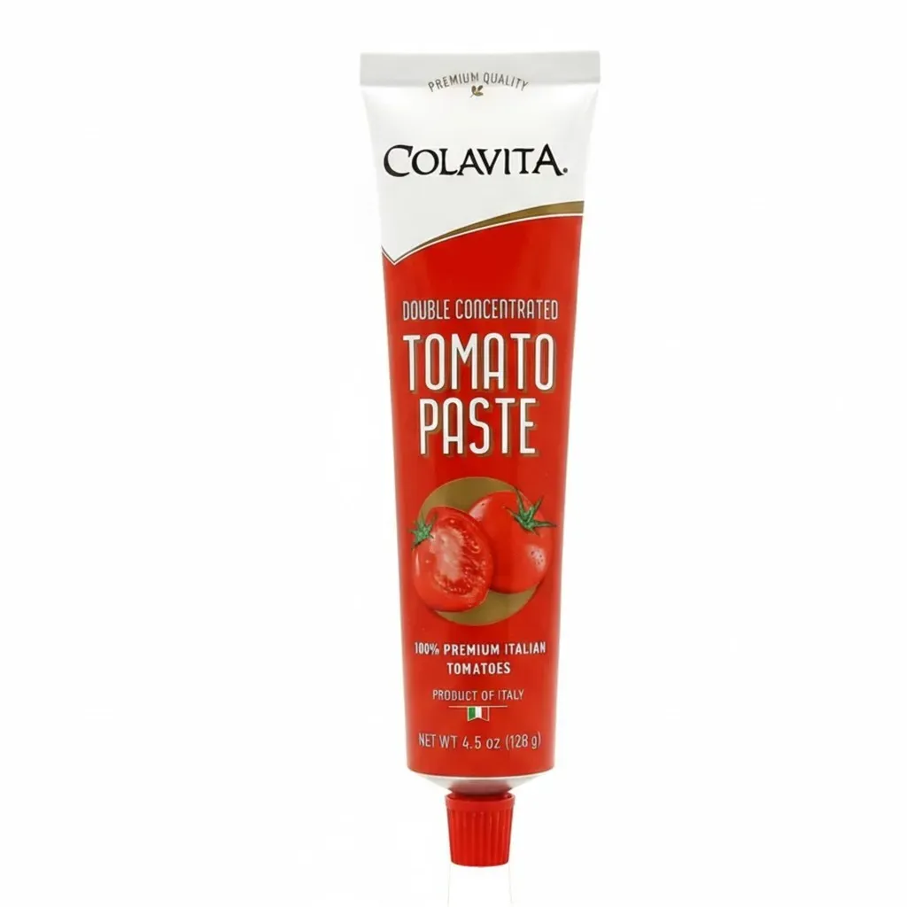 Pasta de Tomate Duplo COLAVITA Tubo 128g - Italia Pasta de Tomate Duplo COLAVITA Tubo 128g - Italia