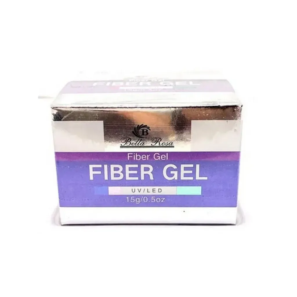 Gel Fiber Bella Rosa White 15g Led UV Gel Fiber Bella Rosa White 15g Led UV