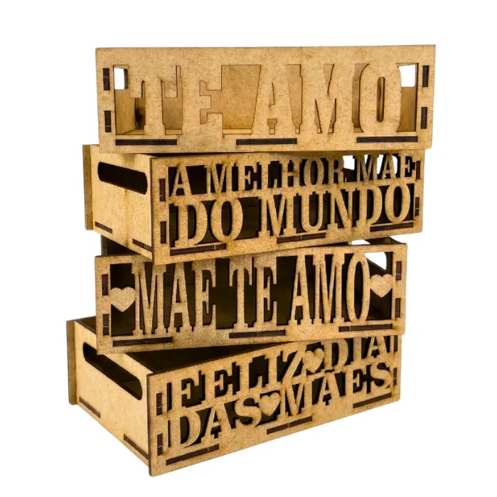 Kit Bandeja Cesta Mdf Cru 10x15 Decorada Vazada Dia Das Mães Lembrancinha Presente Embalagem Kit Bandeja Cesta Mdf Cru 10x15 Decorada Vazada Dia Das Mães Lembrancinha Presente Embalagem