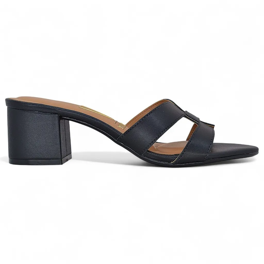 Tamanco Vizzano Salto Grosso Bloco Casual Feminino Macio Original Tamanco Vizzano Salto Grosso Bloco Casual Feminino Macio Original
