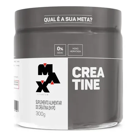 Creatina 300 Gr Max Titanium Sabor Sem sabor Creatina Monohidratada Creatina 300 Gr Max Titanium Sabor Sem sabor Creatina Monohidratada