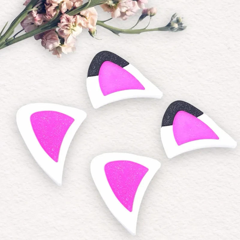 Aplique Emborrachado 6 Pares ORELHA PARA TIARA O Mundo Mágico da Gabby 5cm - Tema Menina Lembrancinha Festa Aplique Emborrachado 6 Pares ORELHA PARA TIARA O Mundo Mágico da Gabby 5cm - Tema Menina Lembrancinha Festa