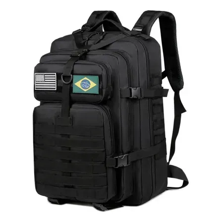 Mochila Tática Impermeável Militar Reforçada Grande 50litros Mochila Tática Impermeável Militar Reforçada Grande 50litros
