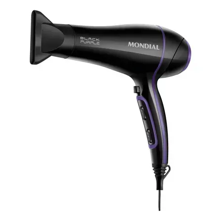 Secador de Cabelos Mondial Preto 2000W SCN-01 Secador de Cabelos Mondial Preto 2000W SCN-01