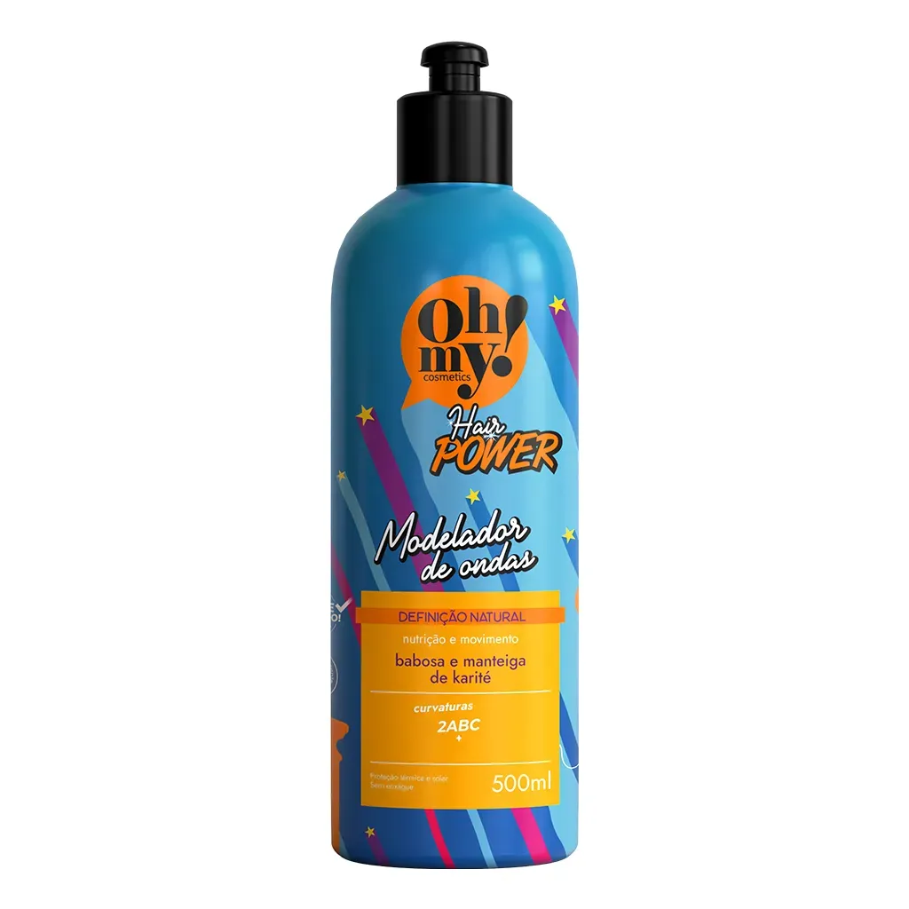 Modelador de Ondas Oh My! Hair Power 500ml Modelador de Ondas Oh My! Hair Power 500ml