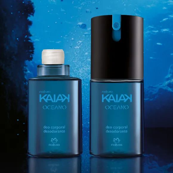 Kit Desodorante Corporal Kaiak Oceano Masculino 2 un + Cupom de Desconto Kit Desodorante Corporal Kaiak Oceano Masculino 2 un + Cupom de Desconto