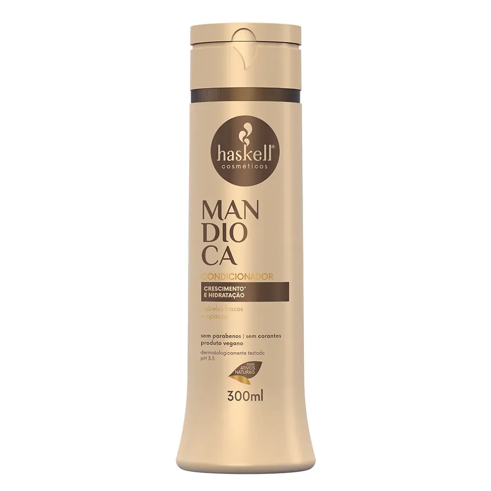 Condicionador Mandioca 300ml Haskell Condicionador Mandioca 300ml Haskell