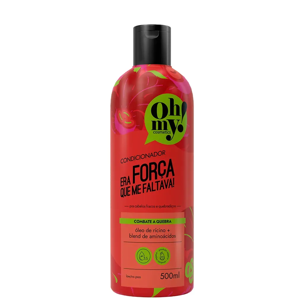 Condicionador Era força que me faltava! 500ml Oh My! Condicionador Era força que me faltava! 500ml Oh My!