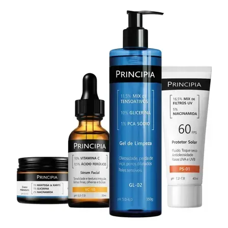 Principia Kit Essencial Gl-02+ Ch + Vc + Ps Principia Kit Essencial Gl-02+ Ch + Vc + Ps