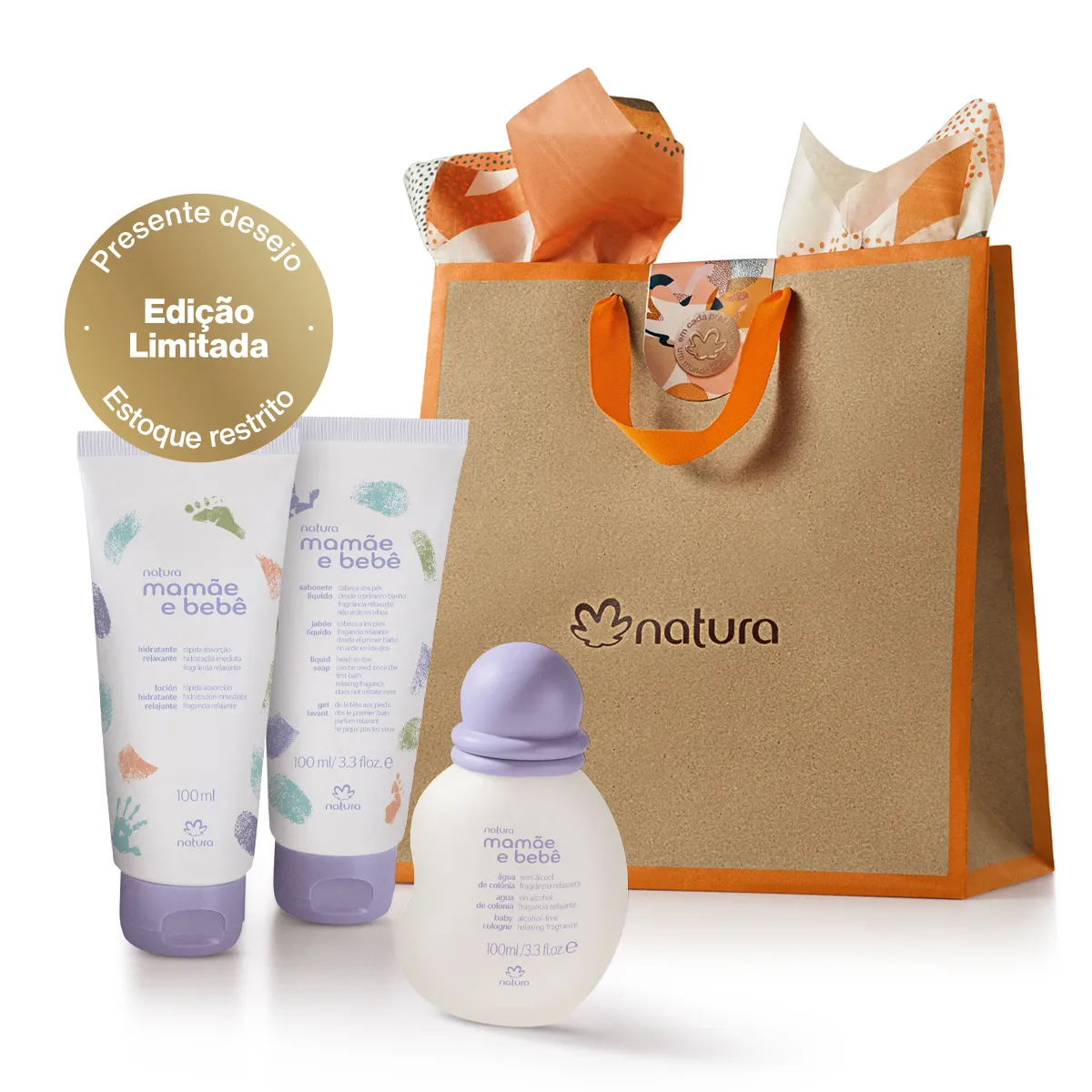 Apenas R$ 84,91 Presente Natura Mamãe e Bebê Relaxante com meu cupom Apenas R$ 84,91 Presente Natura Mamãe e Bebê Relaxante com meu cupom