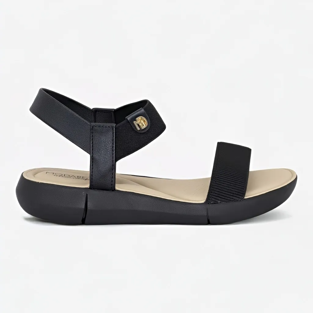 Sandalia Modare Ultra Conforto Ortopedica Feminina Elastico Original Sandalia Modare Ultra Conforto Ortopedica Feminina Elastico Original