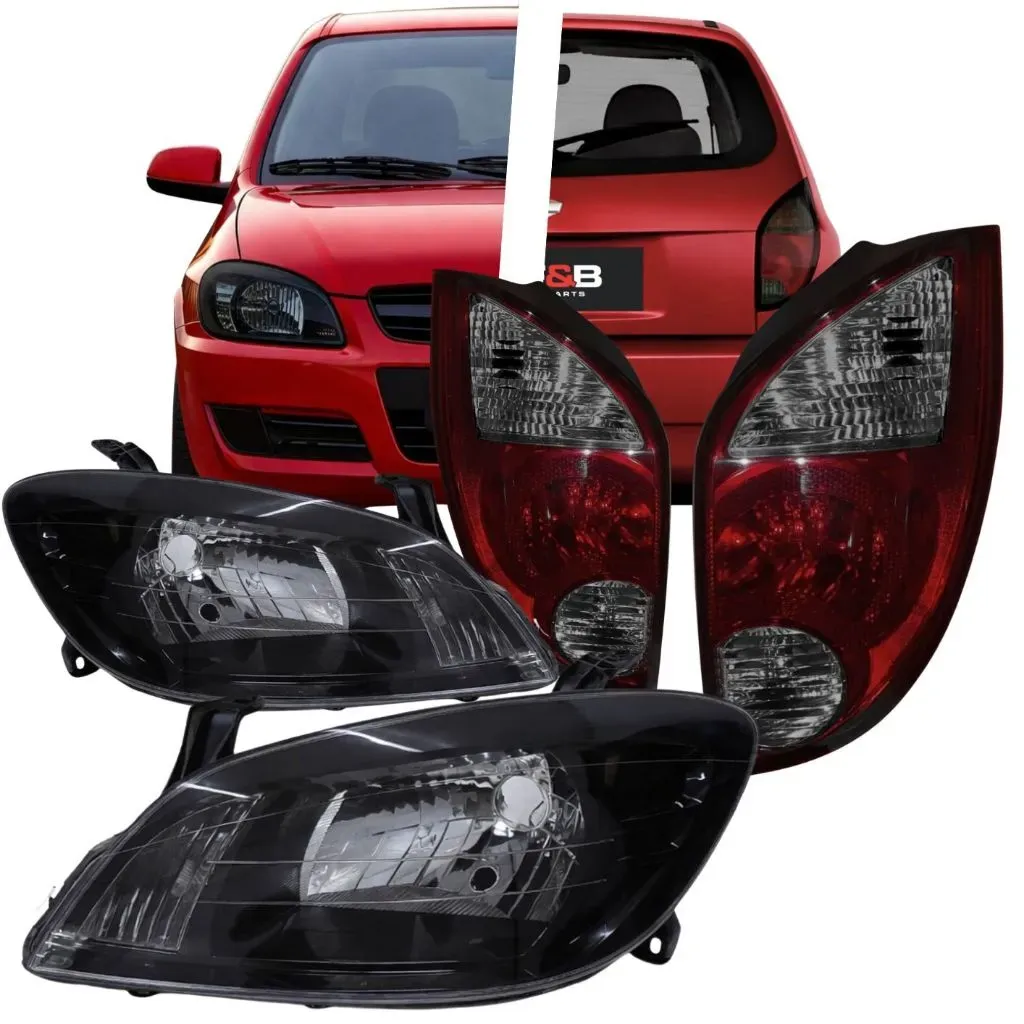 Par Farol dianteiro + Lanterna Celta Mascara Negra E Fumê 2007 2008 2009 2010 A 2012 Par Farol dianteiro + Lanterna Celta Mascara Negra E Fumê 2007 2008 2009 2010 A 2012