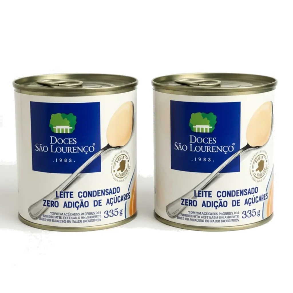 Kit c/ 2und Leite Condensado Diet SAO LOURENCO 335g Kit c/ 2und Leite Condensado Diet SAO LOURENCO 335g