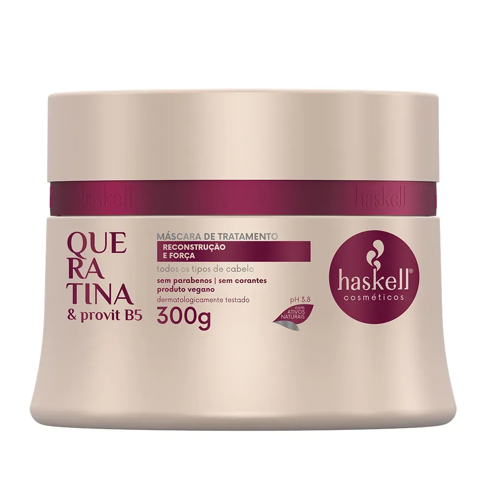 Máscara Queratina & Provit B5 300g - Haskell Máscara Queratina & Provit B5 300g - Haskell