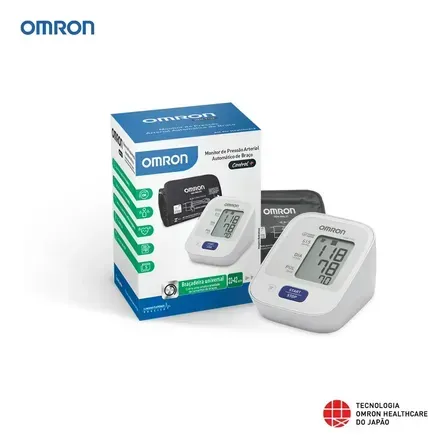 Omron HEM-7122 Medidor De Pressão Digital Pilha AA Omron HEM-7122 Medidor De Pressão Digital Pilha AA