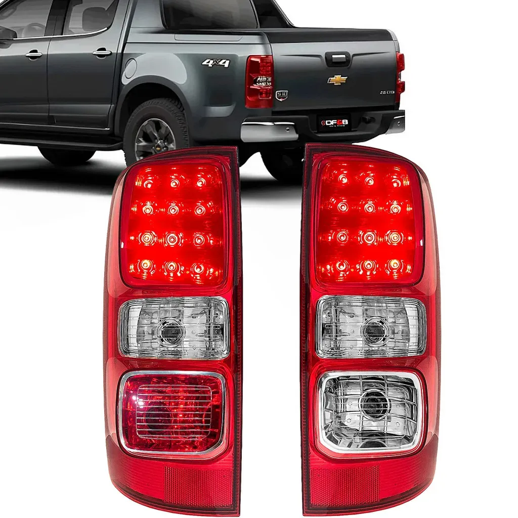 Par Lanterna Traseira S10 Com Led 2012 2013 2014 2015 2016 Par Lanterna Traseira S10 Com Led 2012 2013 2014 2015 2016