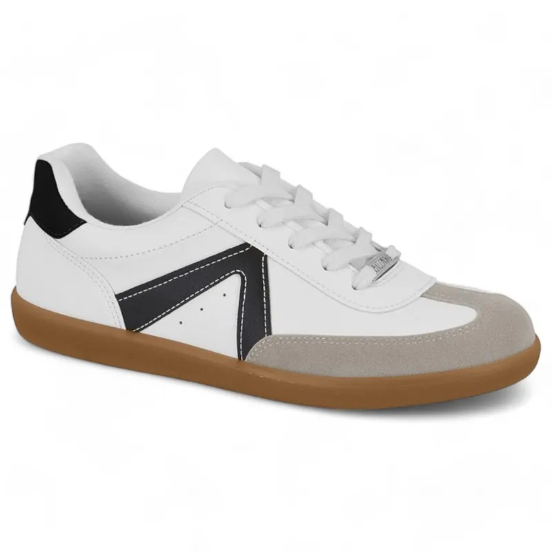Tenis Vizzano Branco Feminino Casual Recortes Macio Original