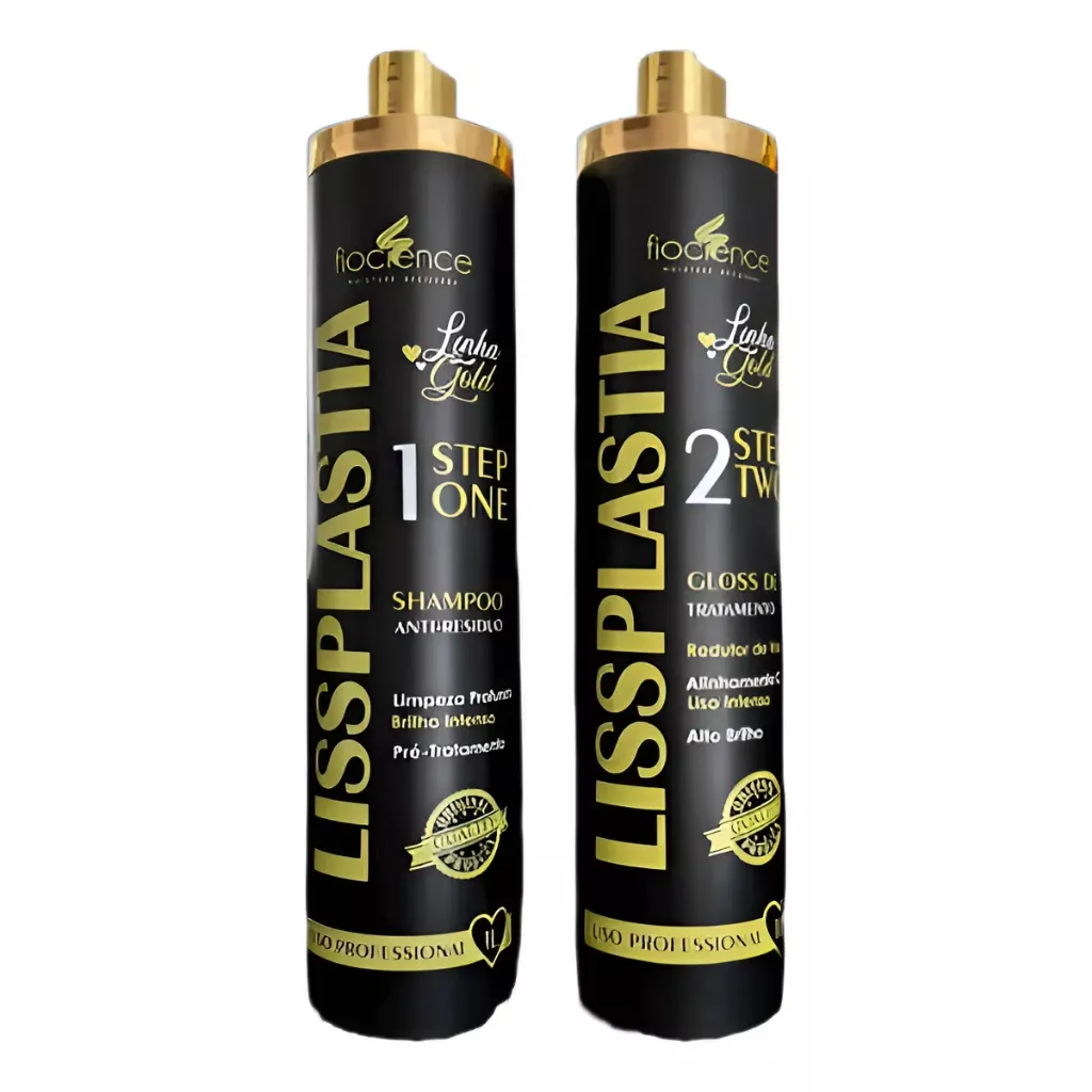 Escova kit lissplastia Progressiva Lisoplastia Definitiva 2x1000ml Escova kit lissplastia Progressiva Lisoplastia Definitiva 2x1000ml