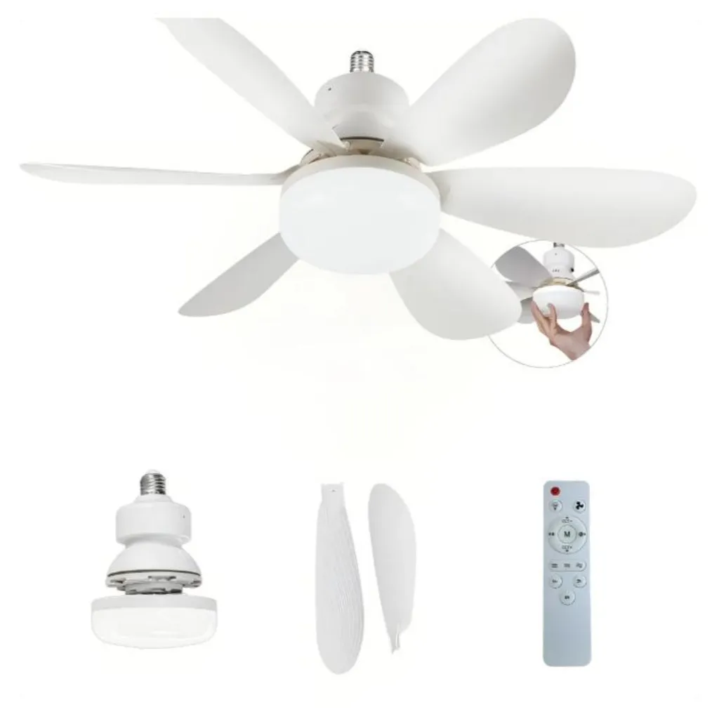 Ventilador 80w De Teto 6 PAS Wind Light Silent Ponente Controle Remoto Lâmpada Led Silenciosa Ventilador 80w De Teto 6 PAS Wind Light Silent Ponente Controle Remoto Lâmpada Led Silenciosa
