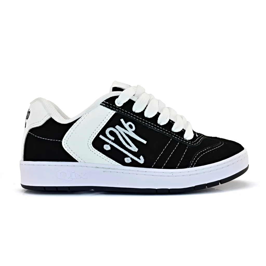 Tenis QIX Chorão Lado B Camurça Streetwear Skate Original Tenis QIX Chorão Lado B Camurça Streetwear Skate Original