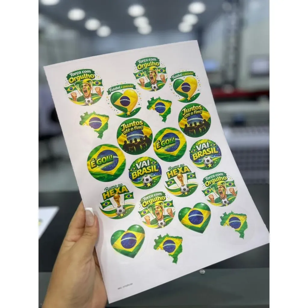 ADESIVOS COPA DO MUNDO BRASIL - AUTO COLANTE – CARTELA ADESIVOS COPA DO MUNDO BRASIL - AUTO COLANTE – CARTELA