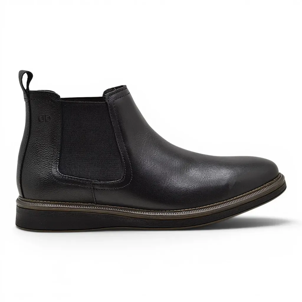 Bota Democrata Masculina Metropolitan James Couro Bota Democrata Masculina Metropolitan James Couro