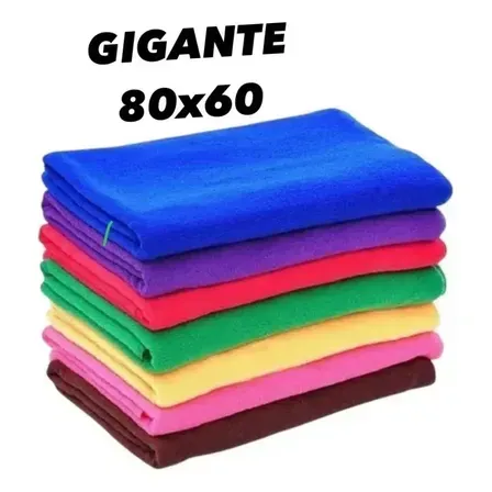 Panos Chão Microfibra Gigante Kit 6 Un 80x60cm Frete Grátis Panos Chão Microfibra Gigante Kit 6 Un 80x60cm Frete Grátis