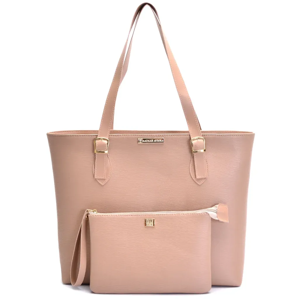 Bolsa Feminina Shopper Angike Grande Sacola de Ombro + Necessaire Feminina Bolsa Feminina Shopper Angike Grande Sacola de Ombro + Necessaire Feminina